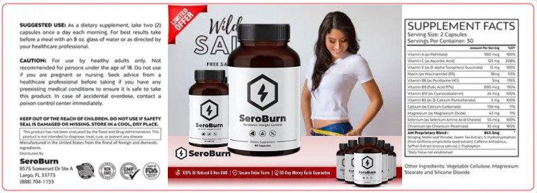 SeroBurn Ingredients